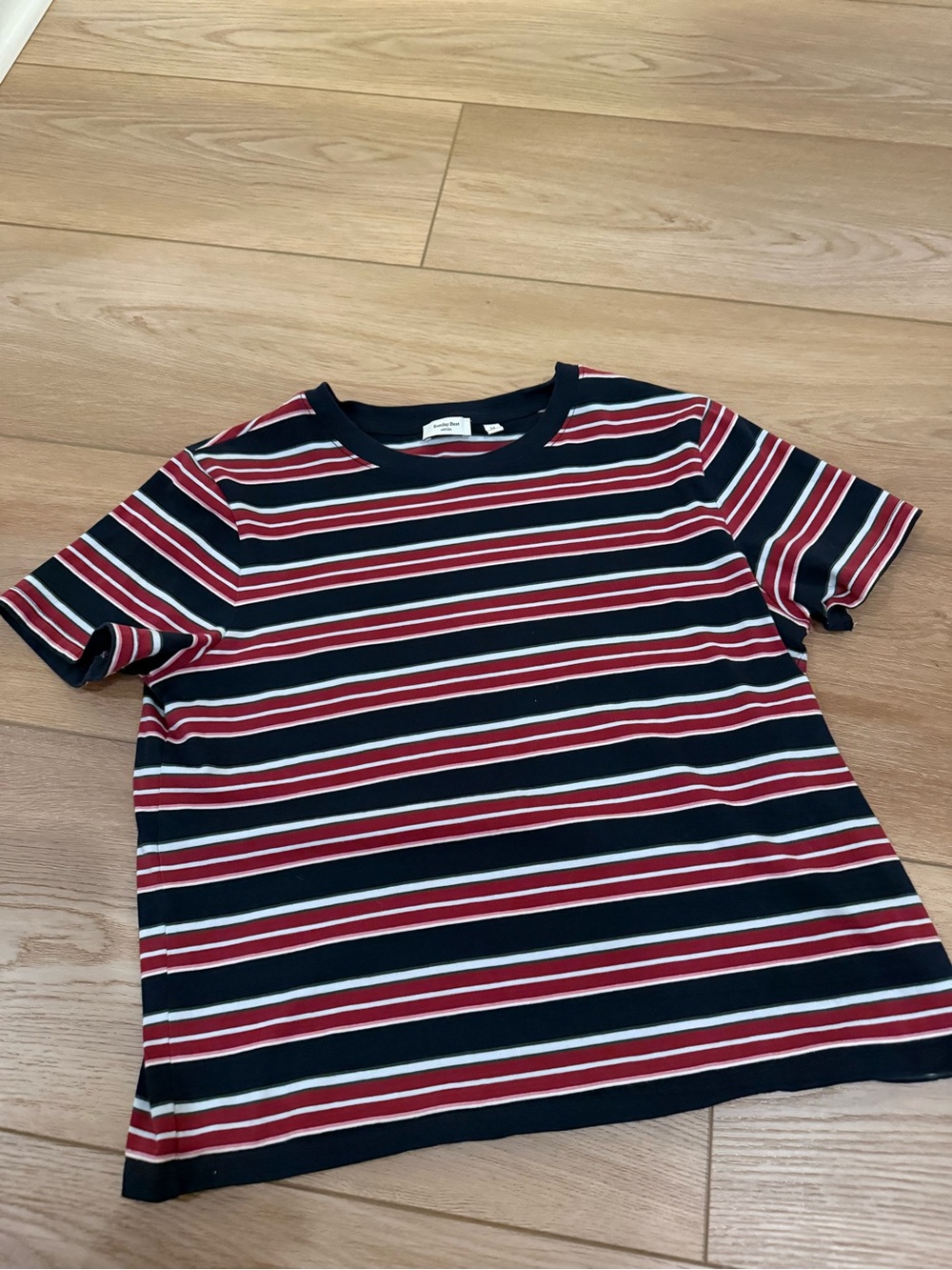 Sunday Best Striped Short Sleeve Tee